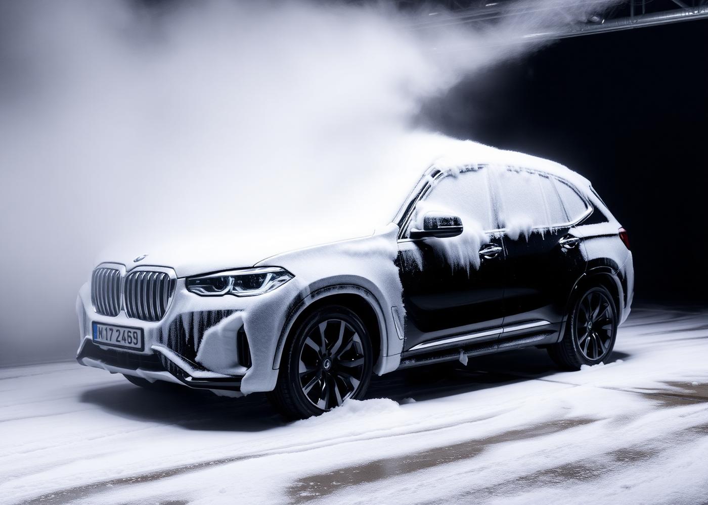 Snow foam wash