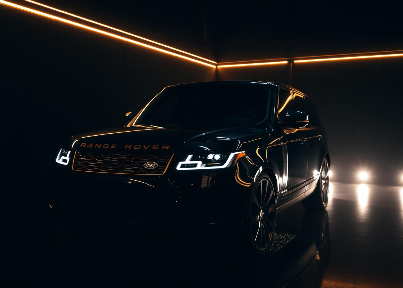 Black Range Rover