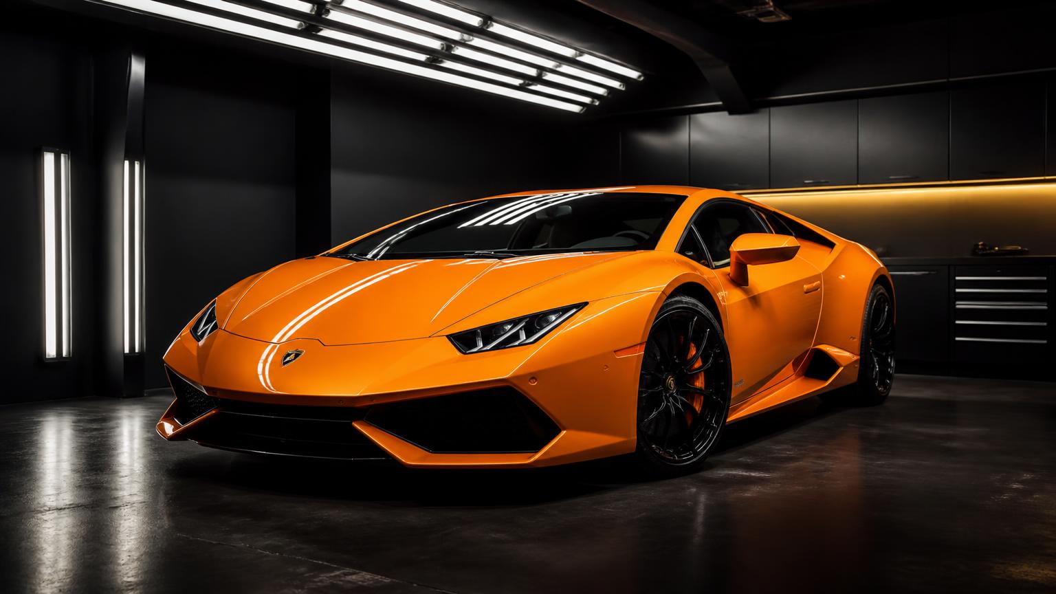 Lamborghini Huracán after professional detailing at PassioNate Detailing Auckland