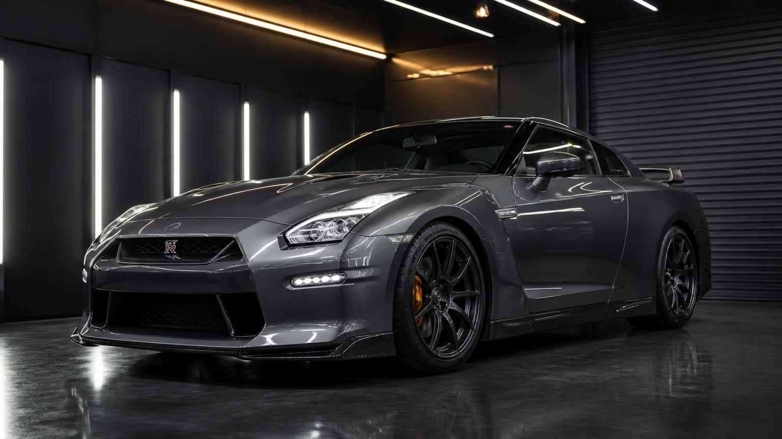Nissan GT-R R35 after professional detailing at PassioNate Detailing Auckland